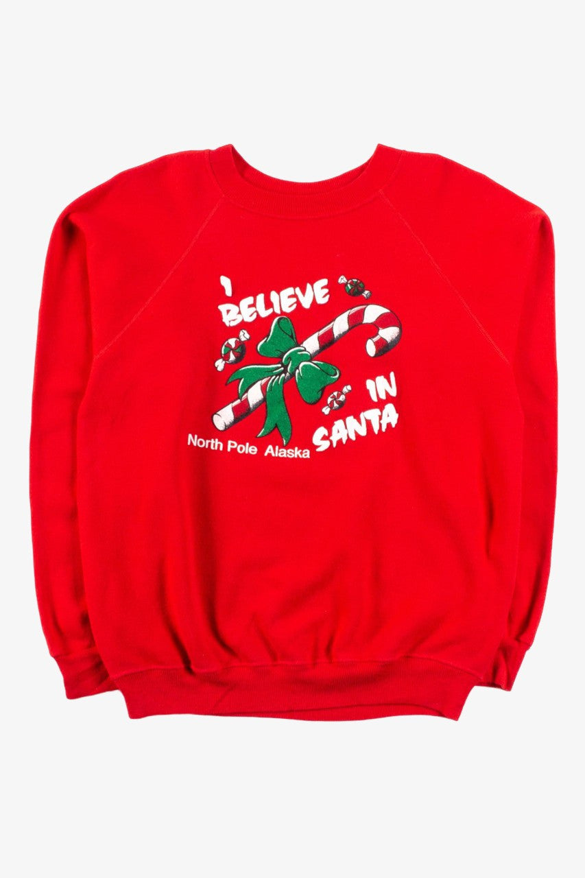 "I Believe" Vintage Christmas Sweatshirt