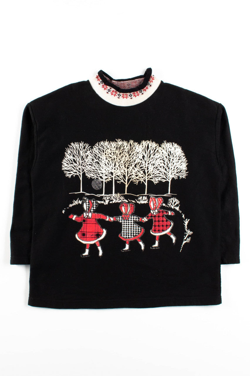 Black Ugly Christmas Sweatshirt 56094