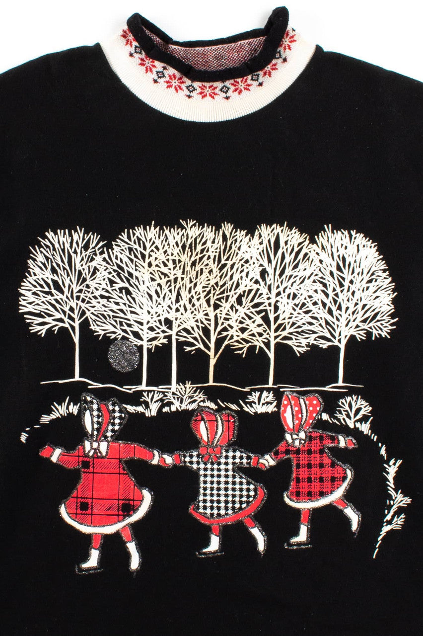Black Ugly Christmas Sweatshirt 56094