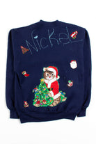 Blue Ugly Christmas Sweatshirt 56105