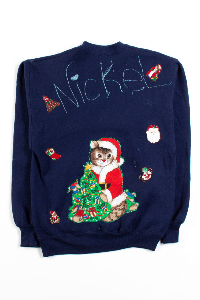 Blue Ugly Christmas Sweatshirt 56105