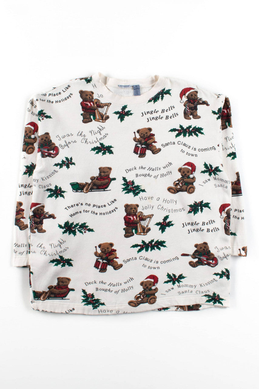 White Ugly Christmas Sweatshirt 56149