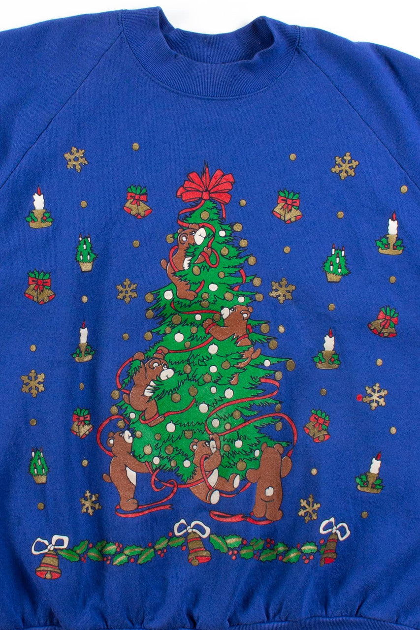 Blue Ugly Christmas Sweatshirt 56166