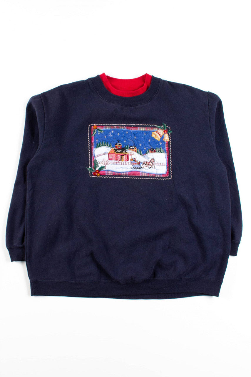 Blue Ugly Christmas Sweatshirt 56184
