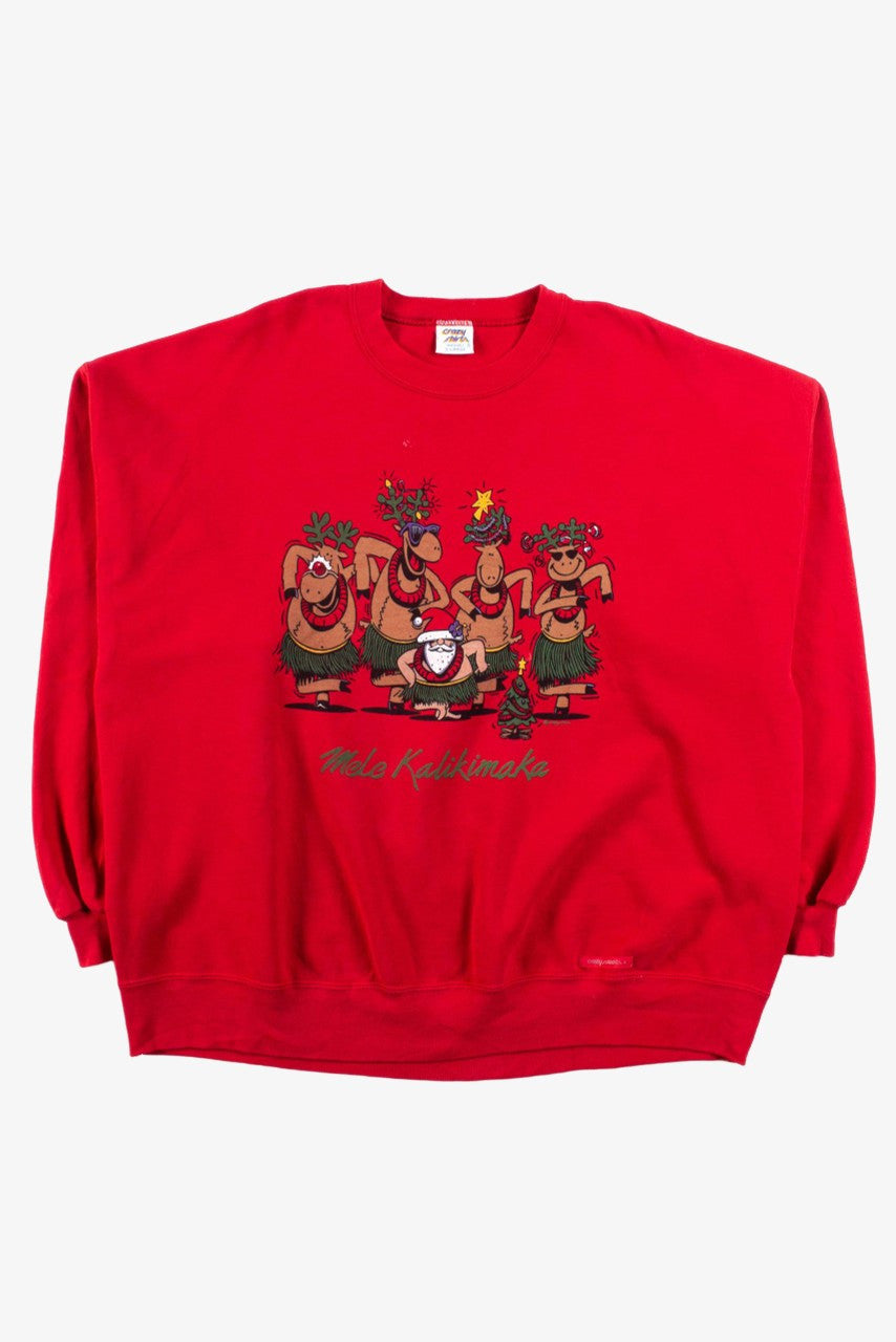Red Ugly Christmas Sweatshirt 56213
