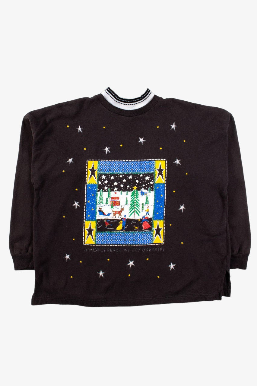 Black Ugly Christmas Sweatshirt 56309