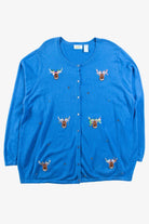 Blue Ugly Christmas Cardigan 56319