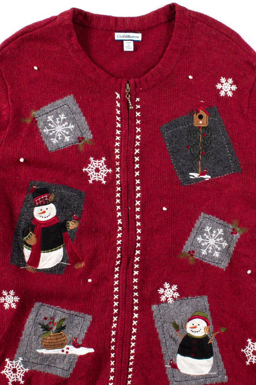 Red Ugly Christmas Cardigan 56320
