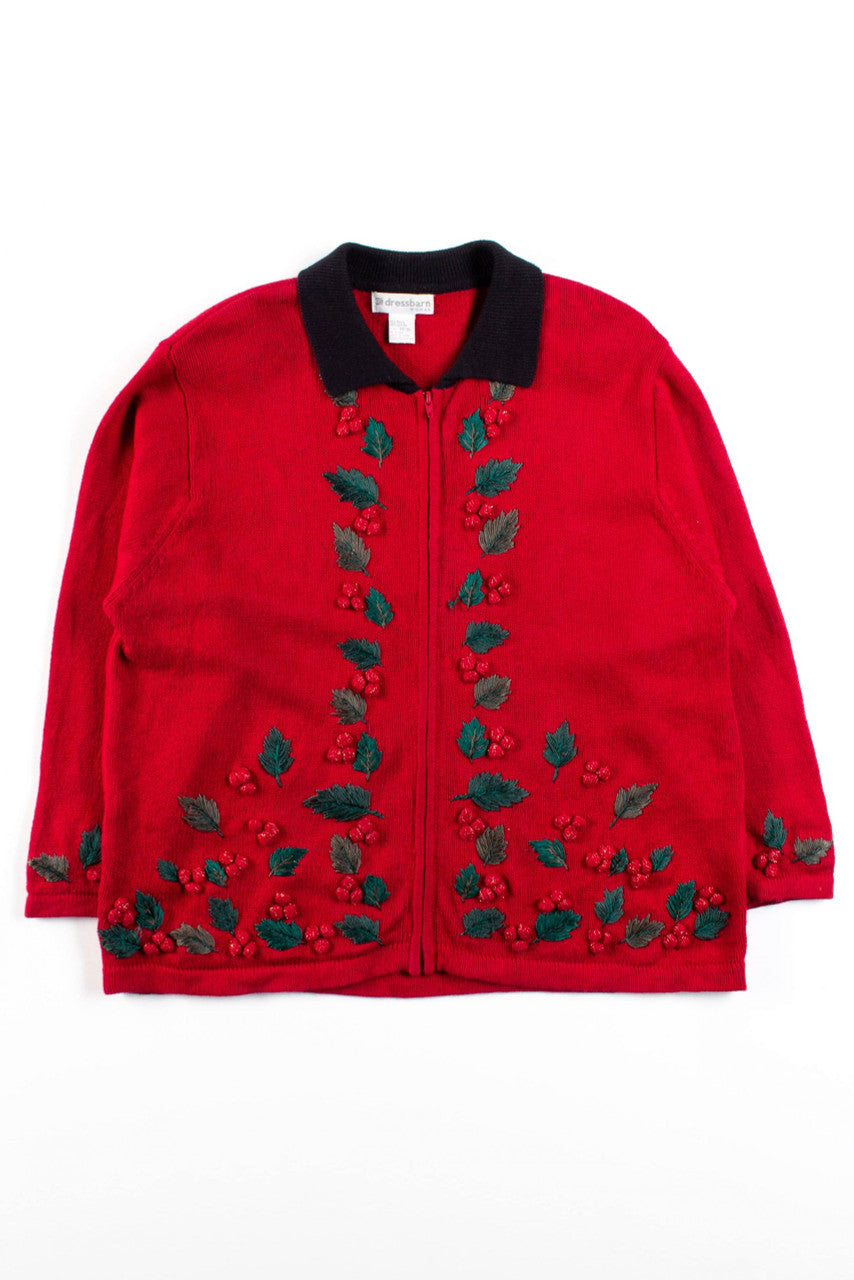 Red Ugly Christmas Cardigan 56322