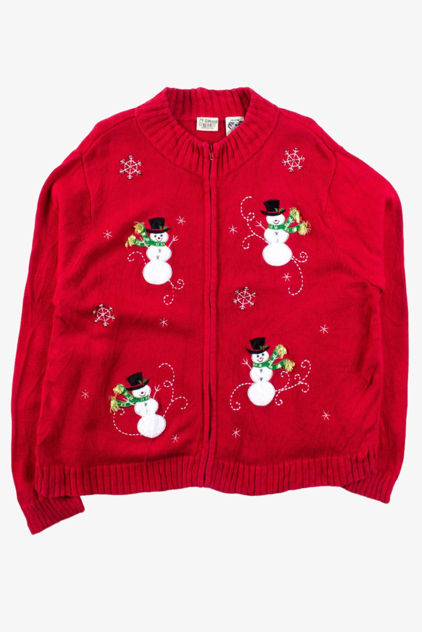 Red Ugly Christmas Cardigan 56327