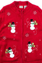 Red Ugly Christmas Cardigan 56327