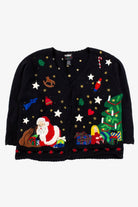 Black Ugly Christmas Cardigan 56332