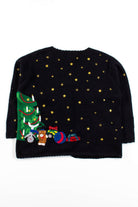 Black Ugly Christmas Cardigan 56332