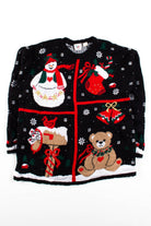 Black Ugly Christmas Pullover 56335