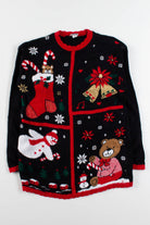 Black Ugly Christmas Pullover 56336