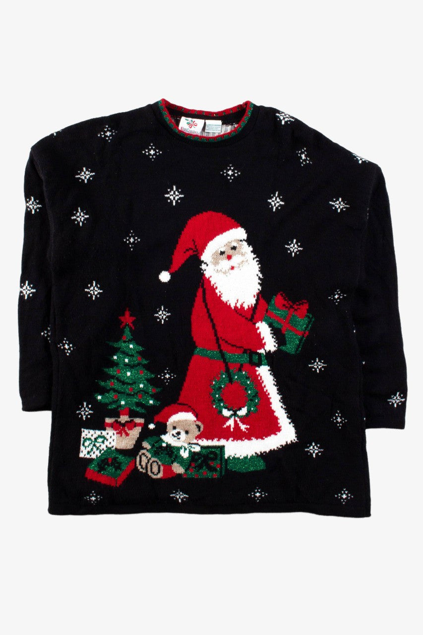 Black Ugly Christmas Pullover 56337