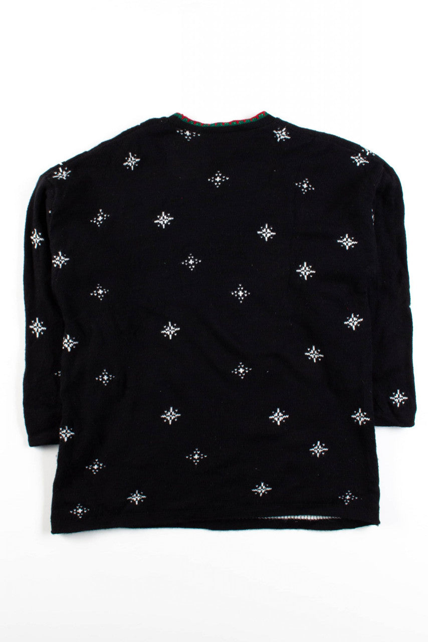 Black Ugly Christmas Pullover 56337