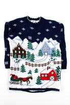 Blue Ugly Christmas Pullover 56345