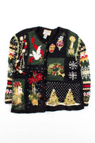 Black Ugly Christmas Cardigan 56355