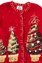 Red Ugly Christmas Cardigan 56357