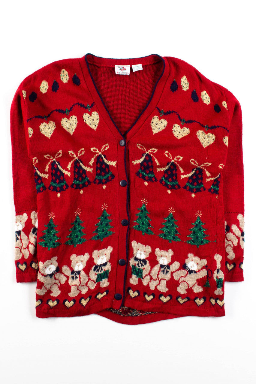 Red Ugly Christmas Cardigan 56362