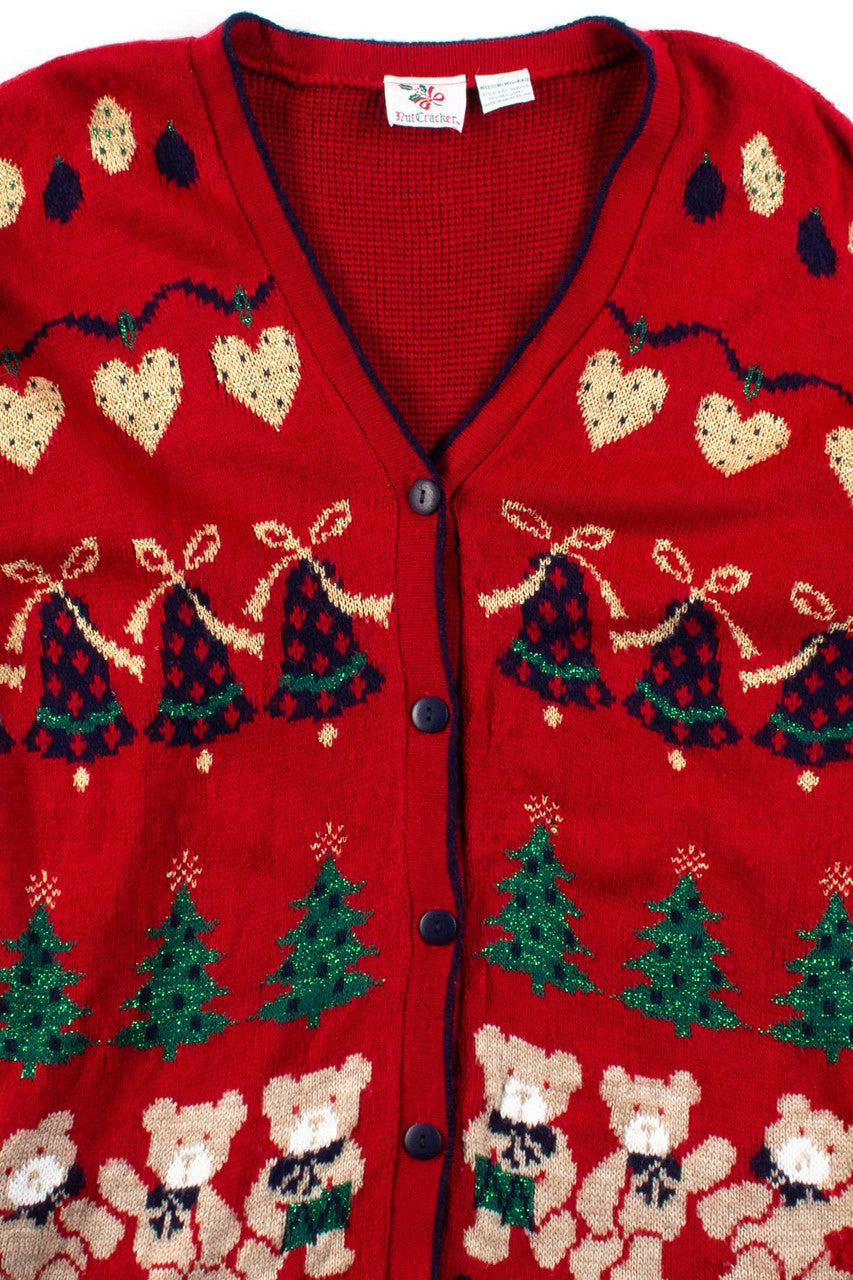 Red Ugly Christmas Cardigan 56362