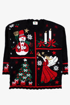 Black Ugly Christmas Pullover 56372