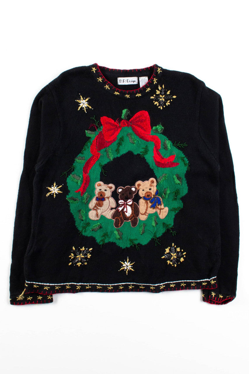 Black Ugly Christmas Pullover 56386
