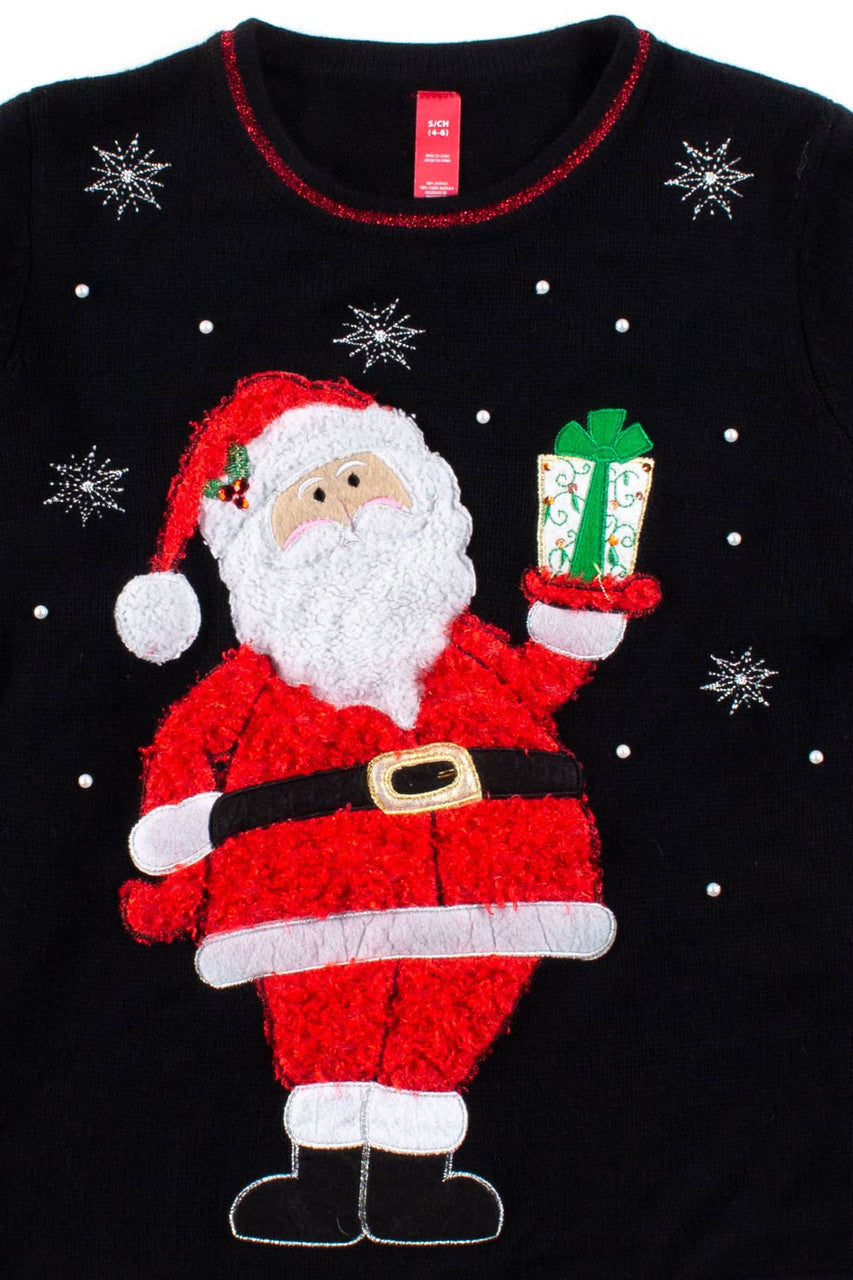 Black Ugly Christmas Pullover 56415