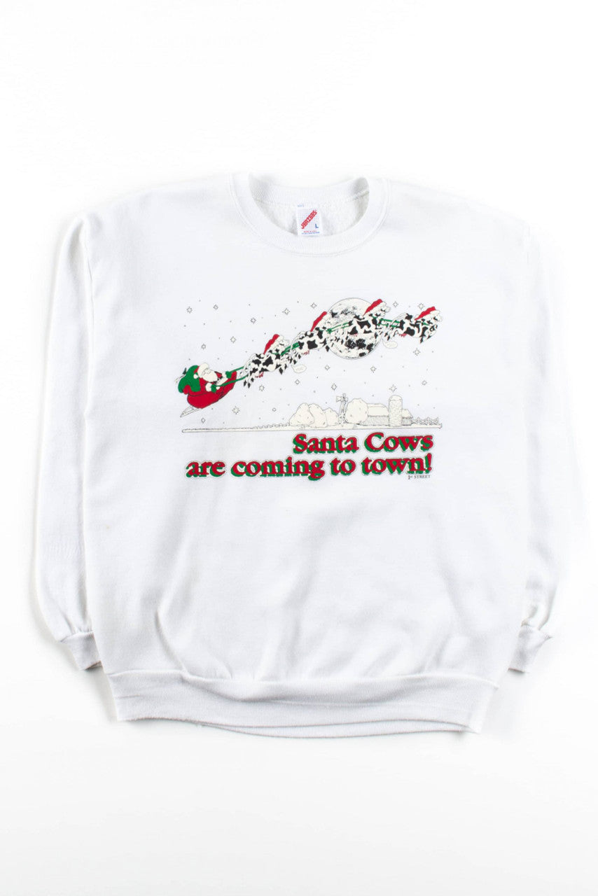 White Ugly Christmas Sweatshirt 56428