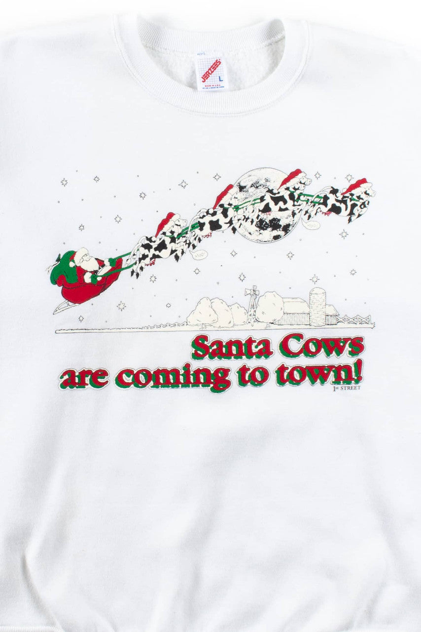 White Ugly Christmas Sweatshirt 56428