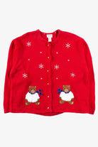 Red Ugly Christmas Cardigan 56432
