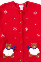 Red Ugly Christmas Cardigan 56432