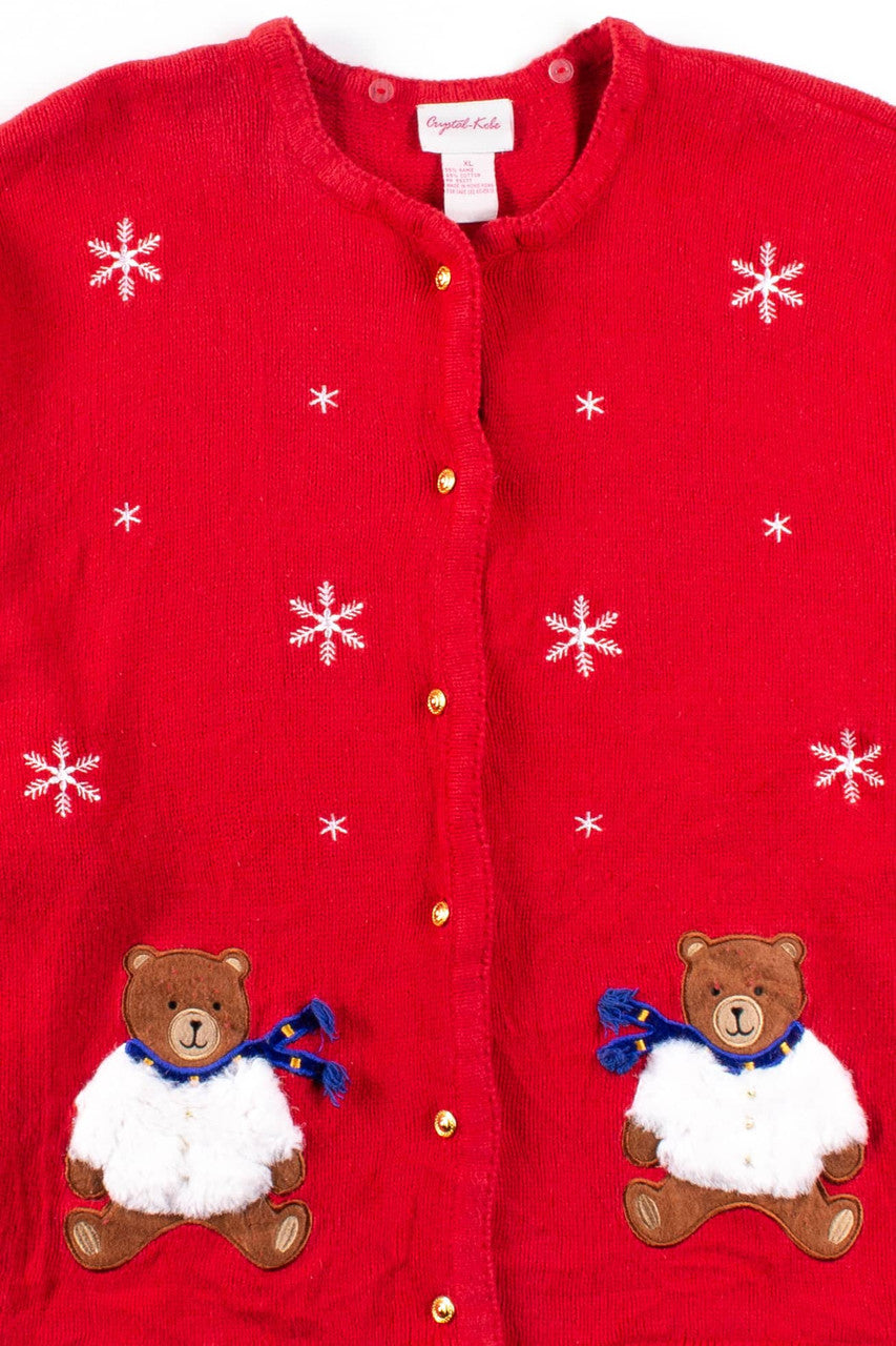 Red Ugly Christmas Cardigan 56432