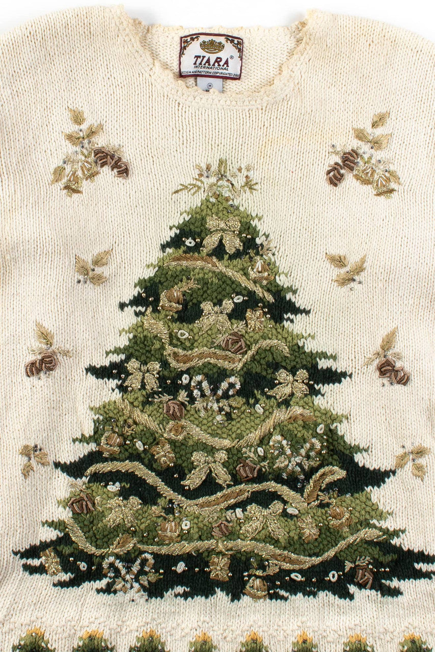 White Ugly Christmas Pullover 56438