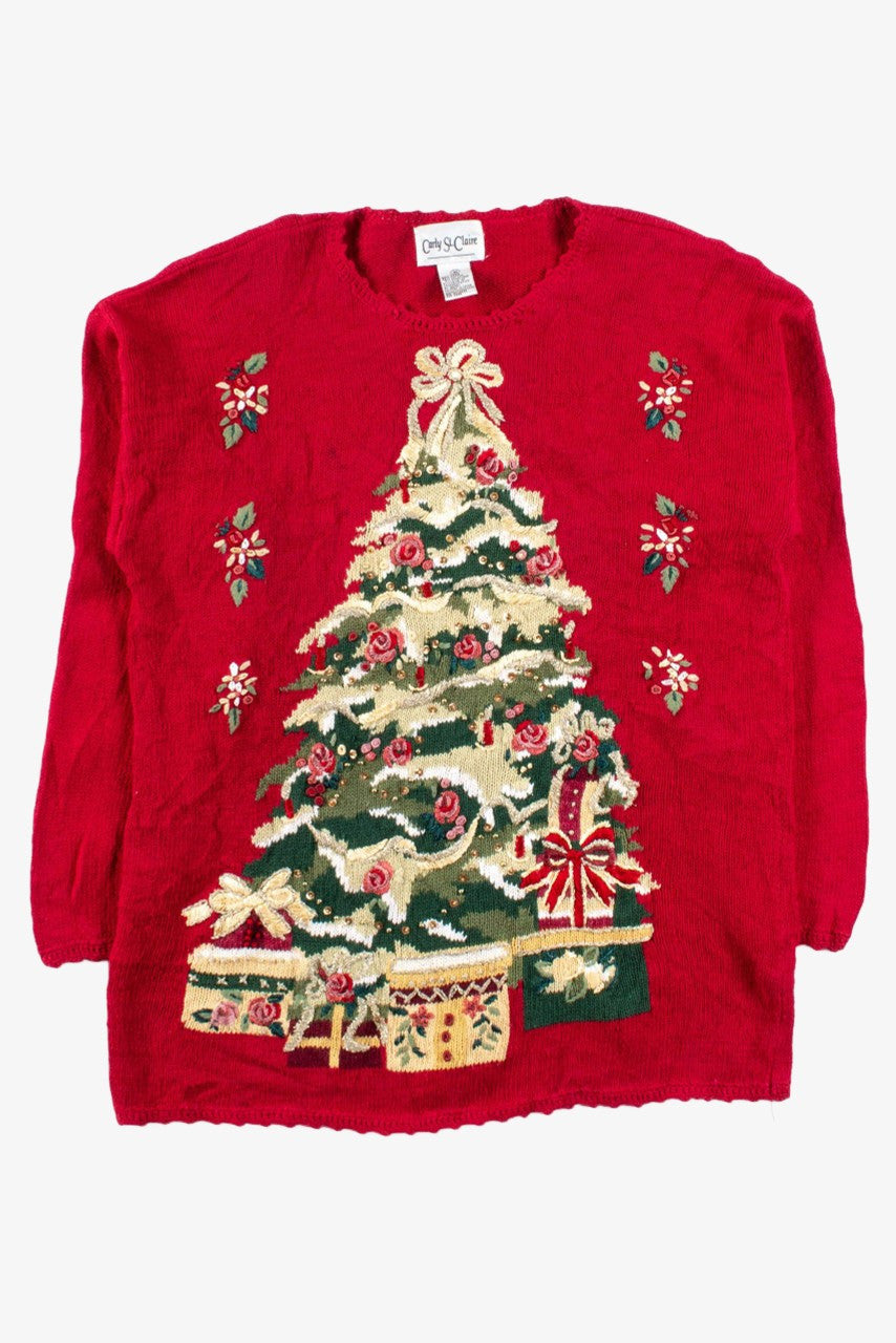 Red Ugly Christmas Pullover 56442