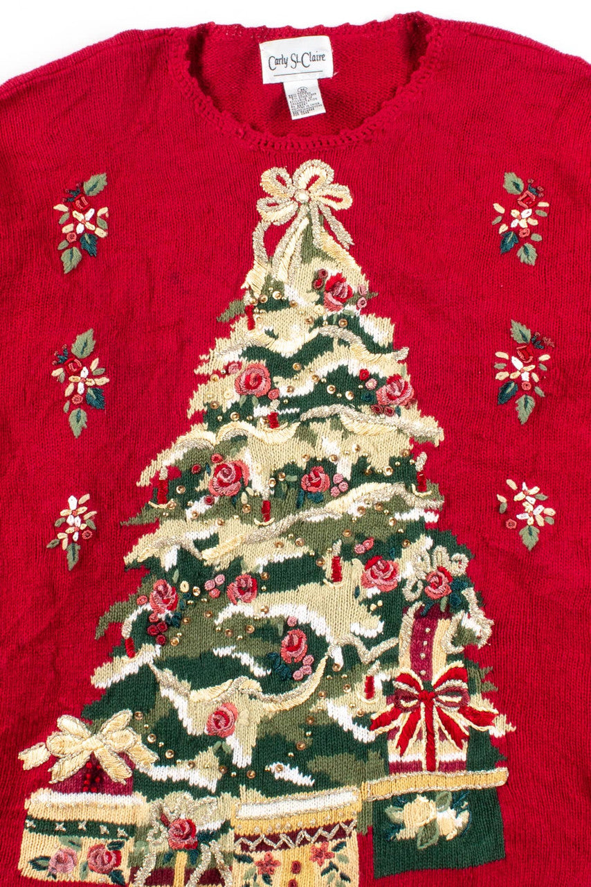 Red Ugly Christmas Pullover 56442