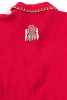 Red Ugly Christmas Cardigan 56464