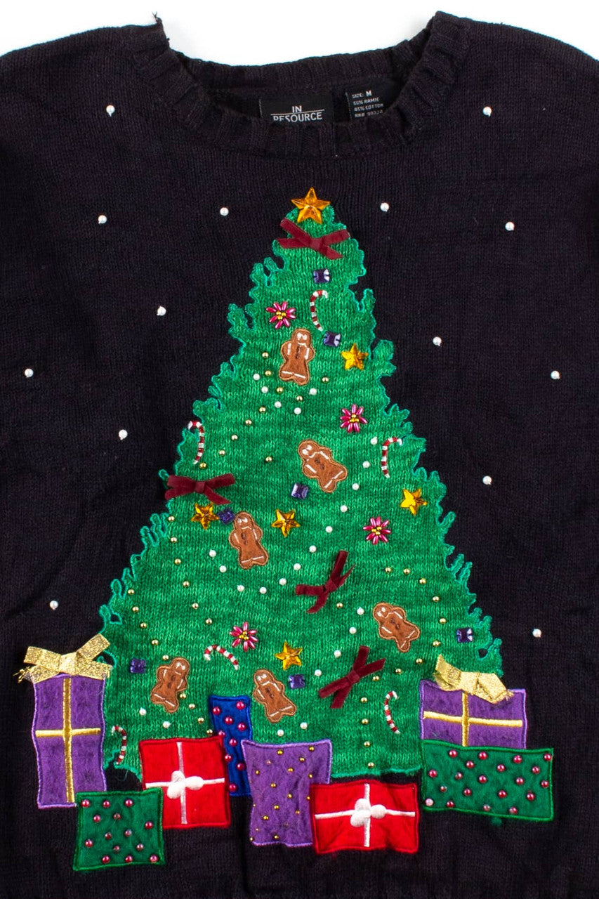 Black Ugly Christmas Pullover 56467