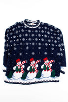 Blue Ugly Christmas Pullover 56475