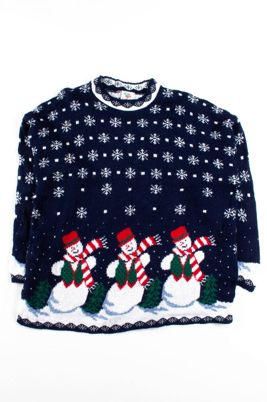 Blue Ugly Christmas Pullover 56475