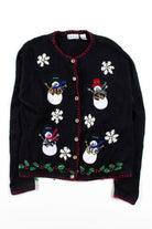 Black Ugly Christmas Cardigan 56477
