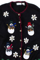 Black Ugly Christmas Cardigan 56477