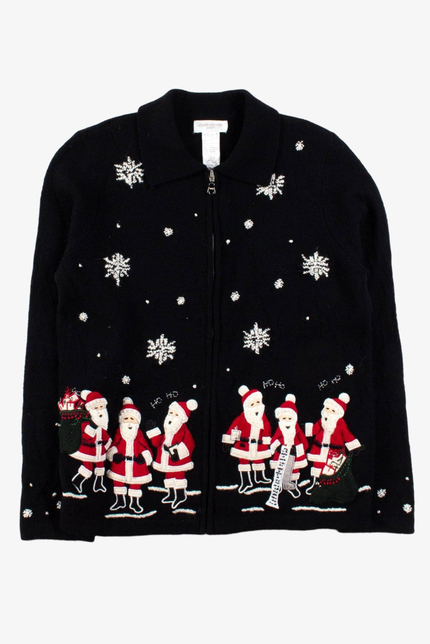 Black Ugly Christmas Cardigan 56480