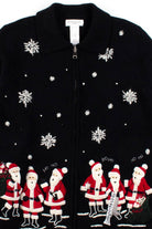 Black Ugly Christmas Cardigan 56480