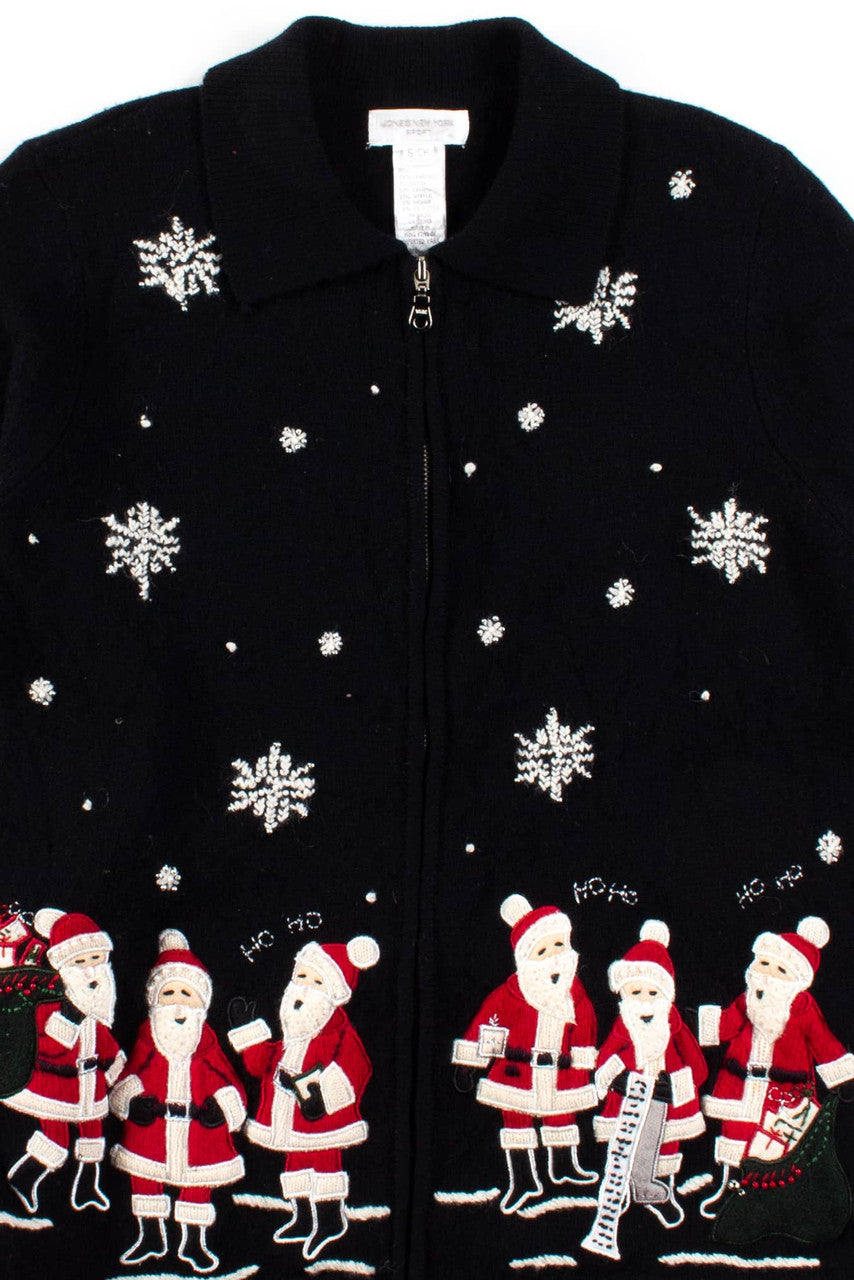Black Ugly Christmas Cardigan 56480
