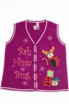 Holiday Time Ugly Christmas Sweater Vest
