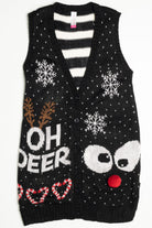 Oh Deer Ugly Christmas Sweater Vest