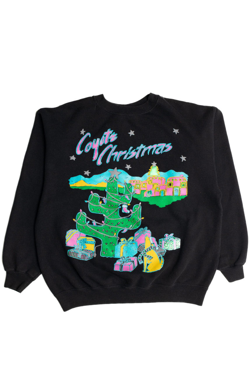 Coyote Christmas Graphic Sweatshirt