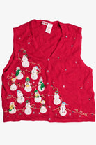 Red Ugly Christmas Vest